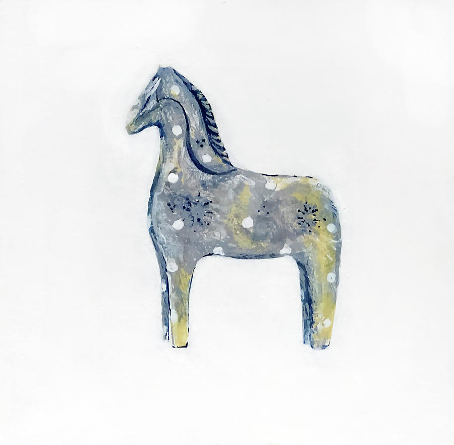 Dala Horse -- Sweden Painting