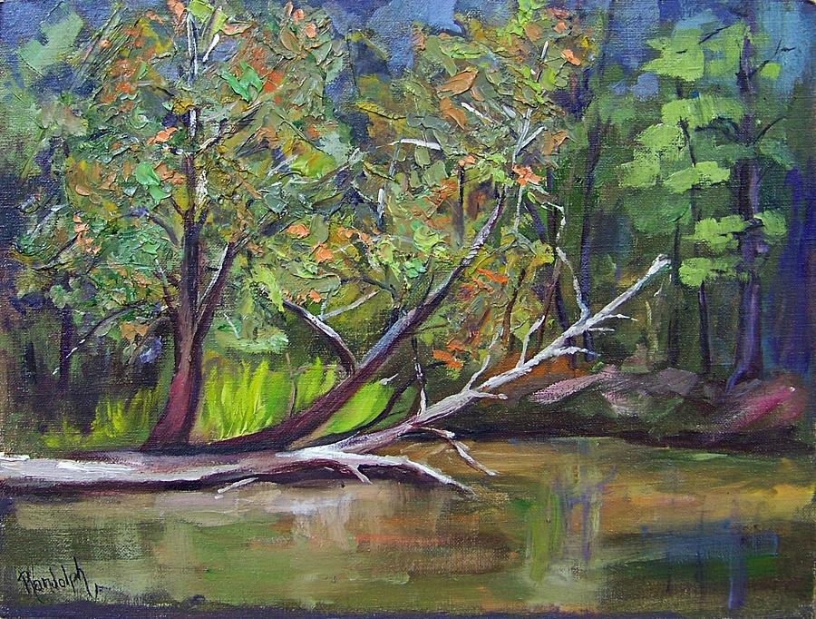 Sweeper on South Branch AuSable River Painting by Jeffrey Randolph Bond ...