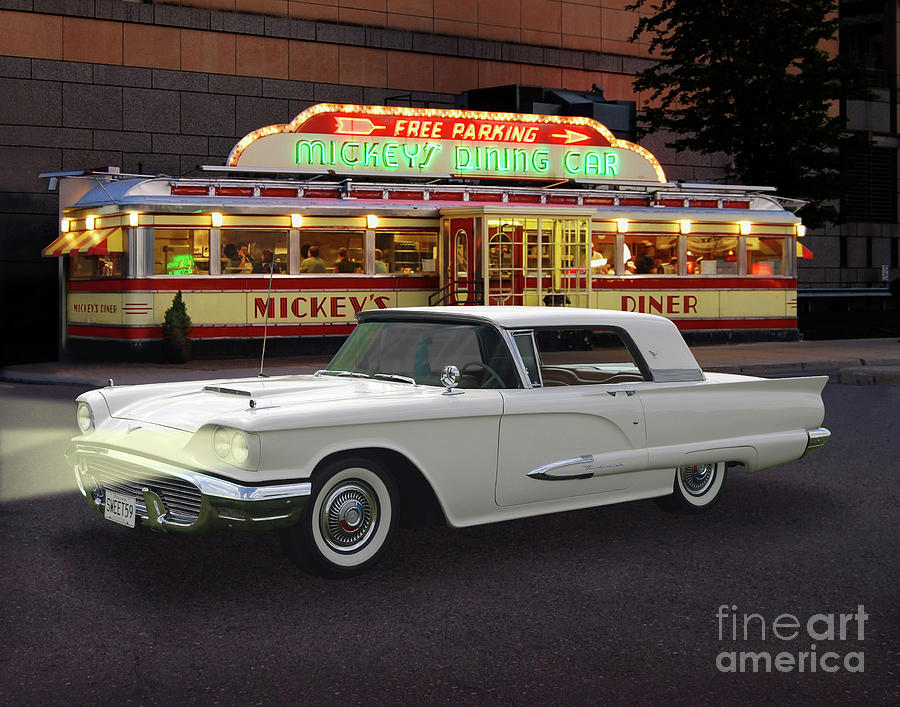 Sweet 59 At Mickeys Diner Photograph by Ron Long