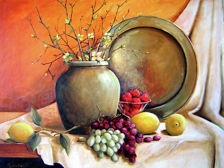 Sweet and Sour Painting by Cynara Shelton