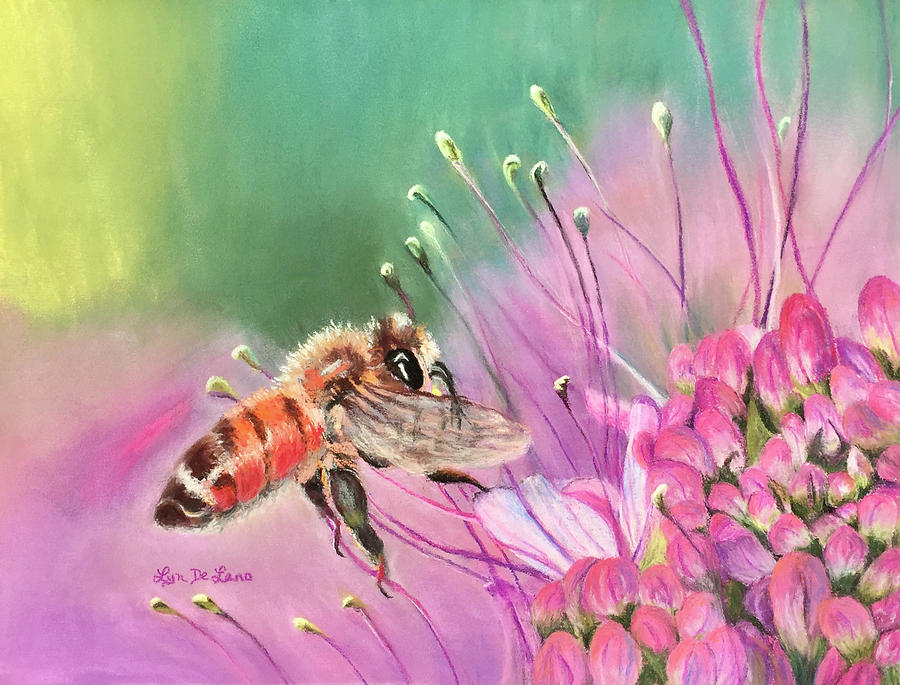 Sweet Bee Pastel by Lyn DeLano