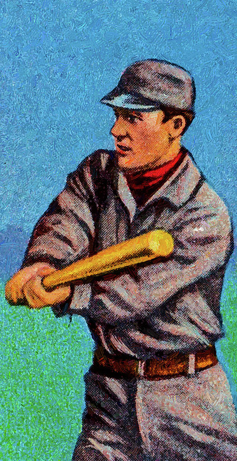 Sweet Caporal George Brown Baseball Game Cards Oil Painting Painting