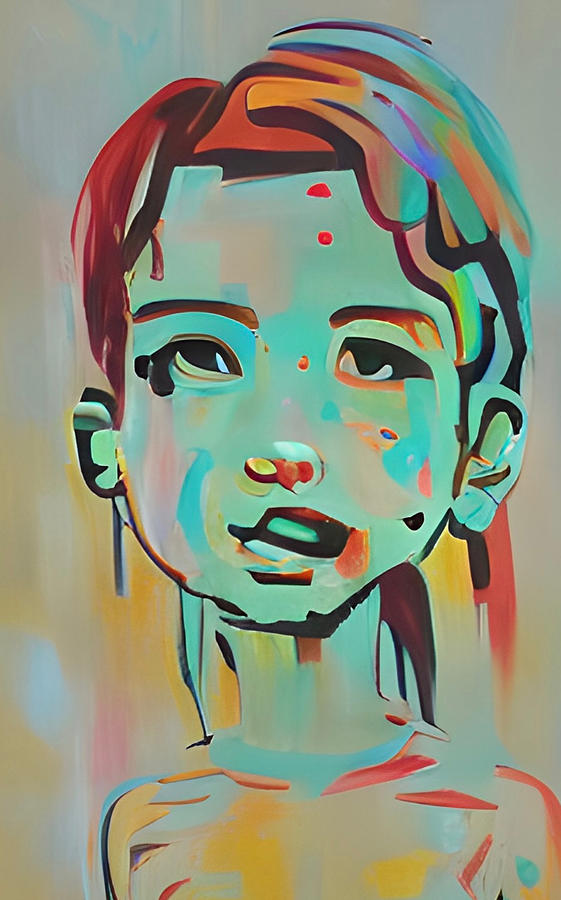 Sweet Child of Mine Digital Art by Vennie Kocsis