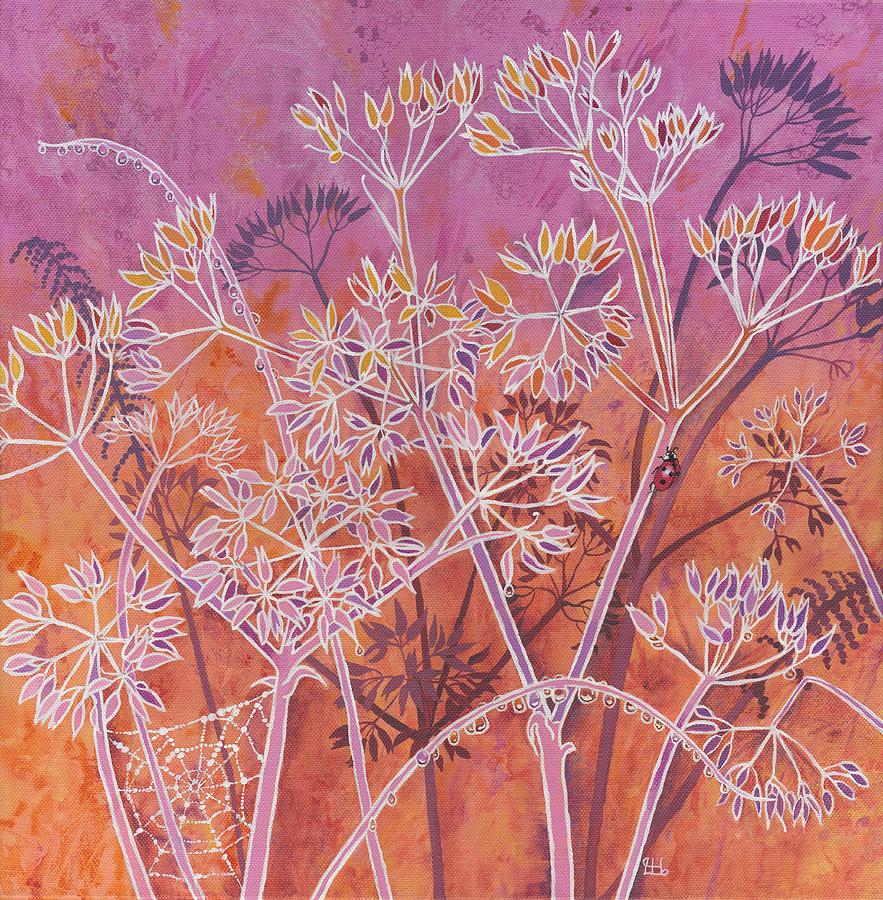 Sweet Cicely Painting by Lynne Henderson