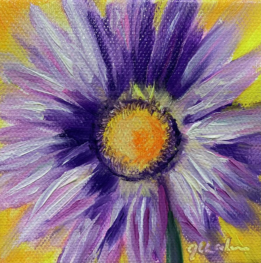 Sweet Daisy May Painting by Jan Chesler