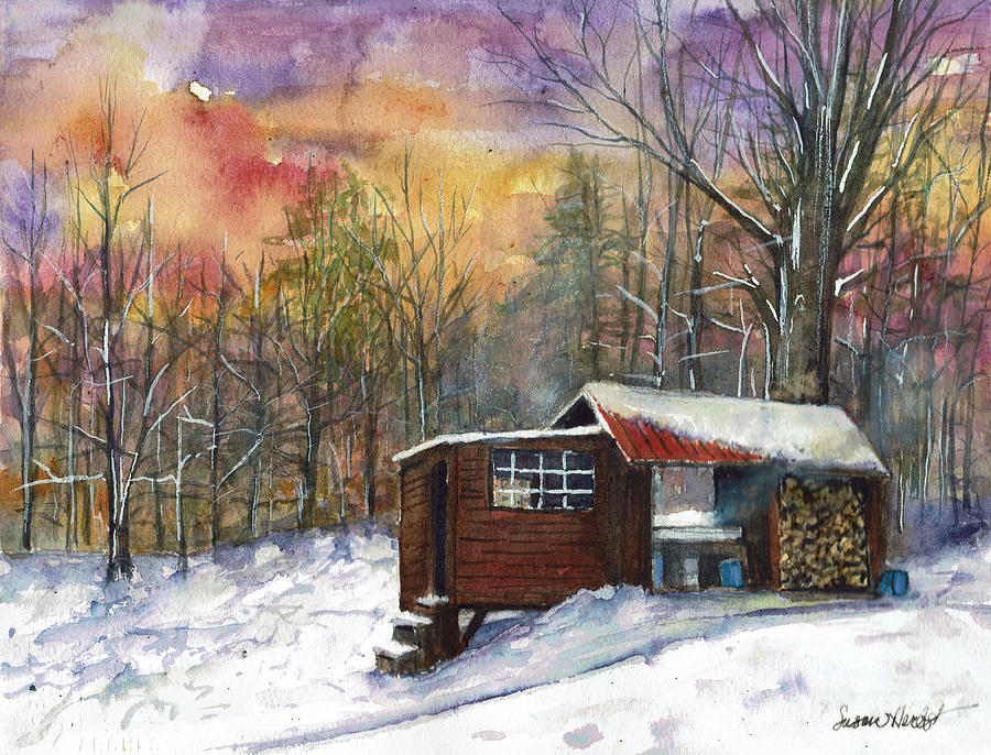 Sweet Dawn Painting by Susan Herbst