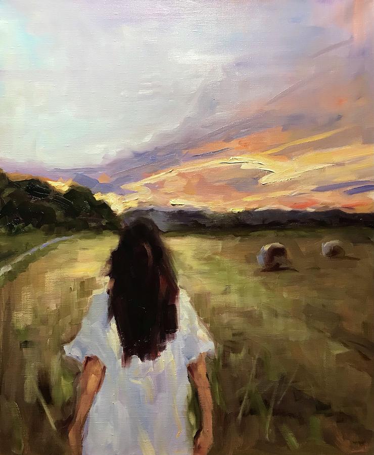 Sweet days of summer Painting by Ashlee Trcka