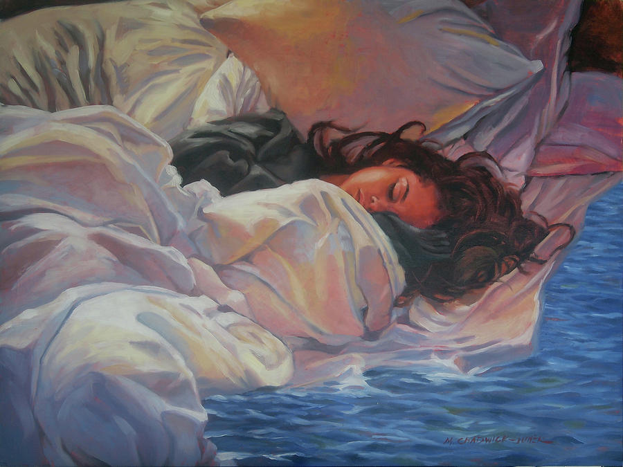 Sweet Dreams of the Sea Painting by Marguerite Chadwick-Juner