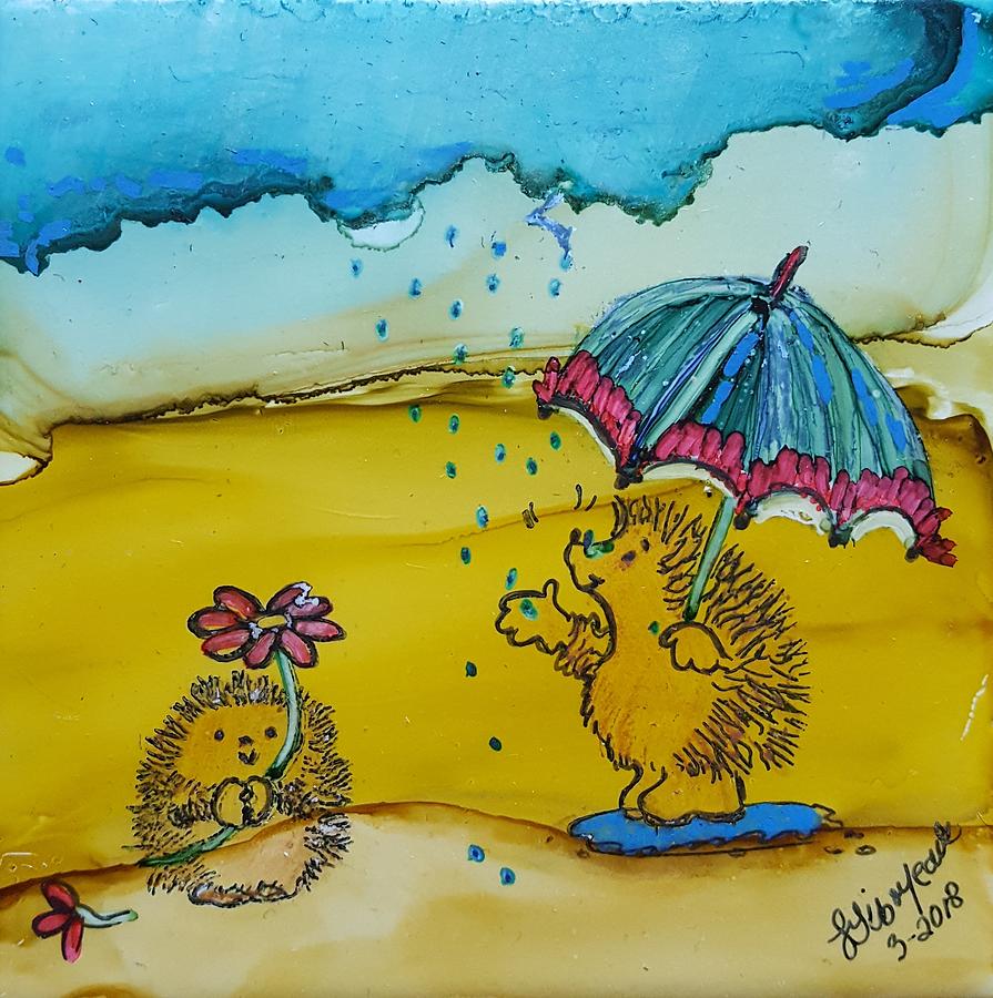 Sweet Painting - Sweet Drops by Lucy Giboyeaux Sweet Painting - Sweet Drops by Lucy Giboyeaux