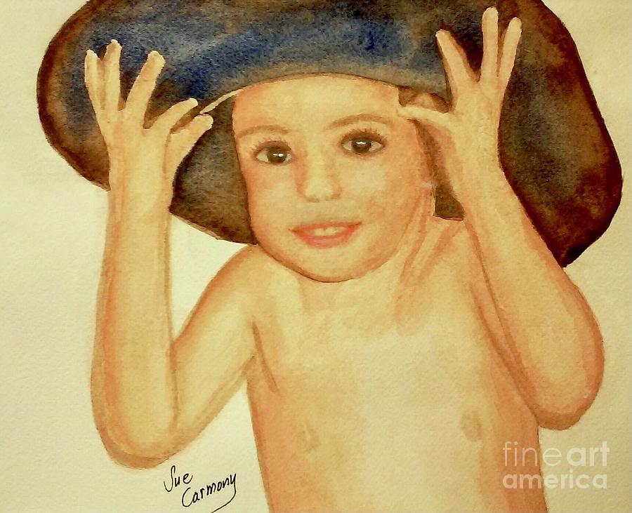 Sweet Eric Painting by Sue Carmony