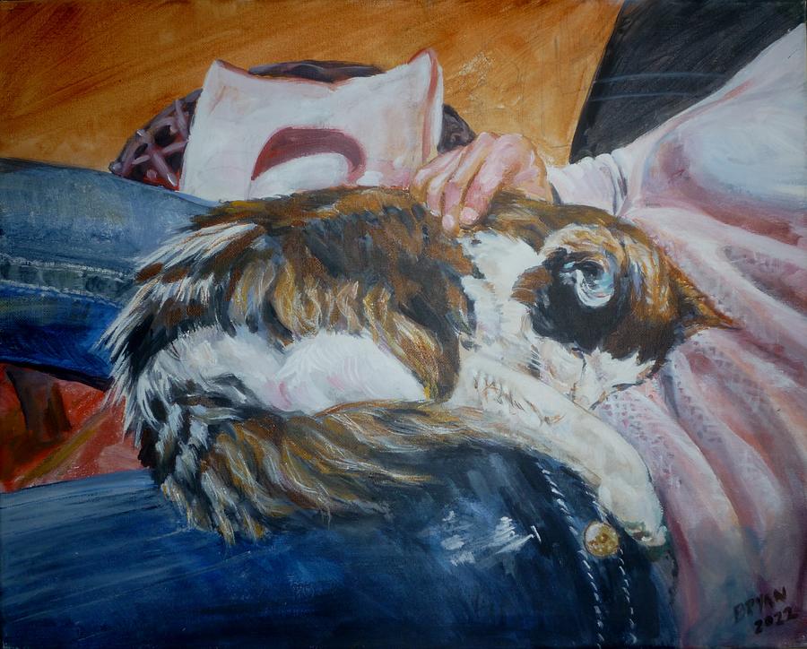 Sweet Gracie Painting by Bryan Bustard