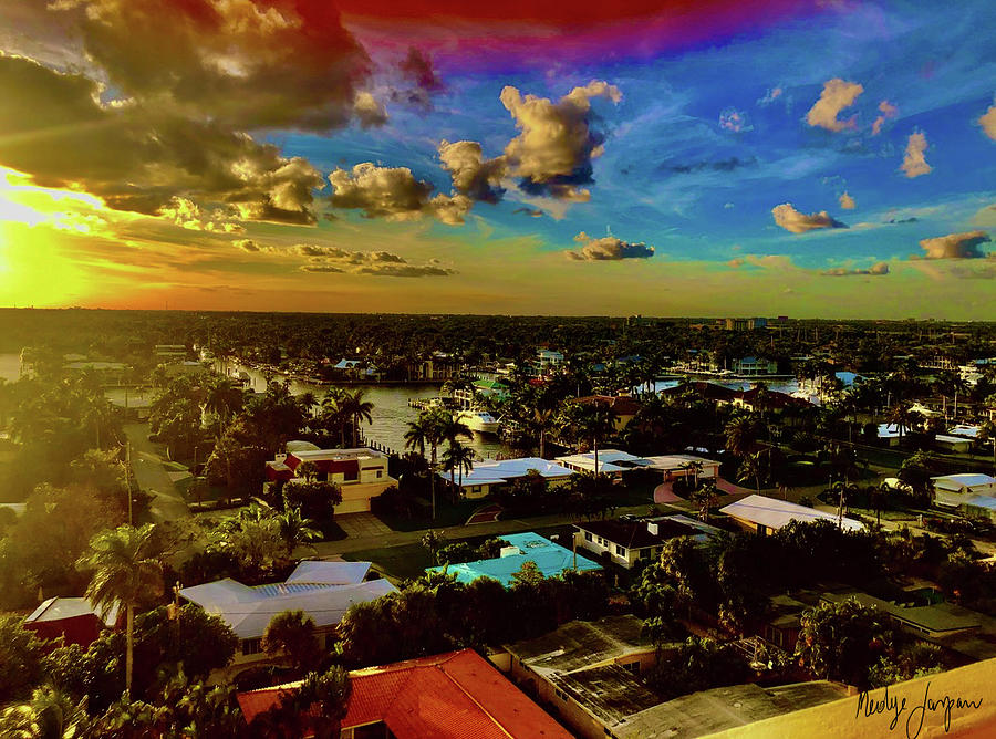 Sweet Home Fort Lauderdale Photograph by Medge Jaspan