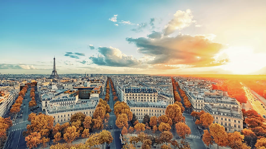 Summer Photograph - Sweet Light Over Paris by Manjik Pictures