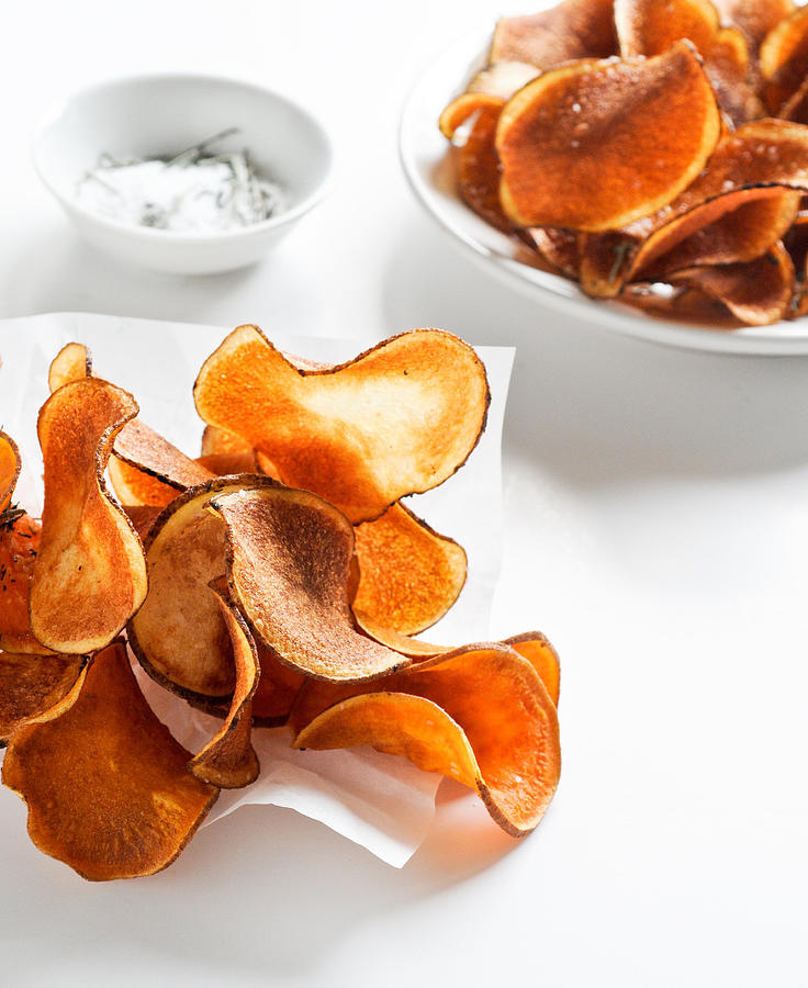 Sweet Potato Chips Photograph by © Michael Grayson