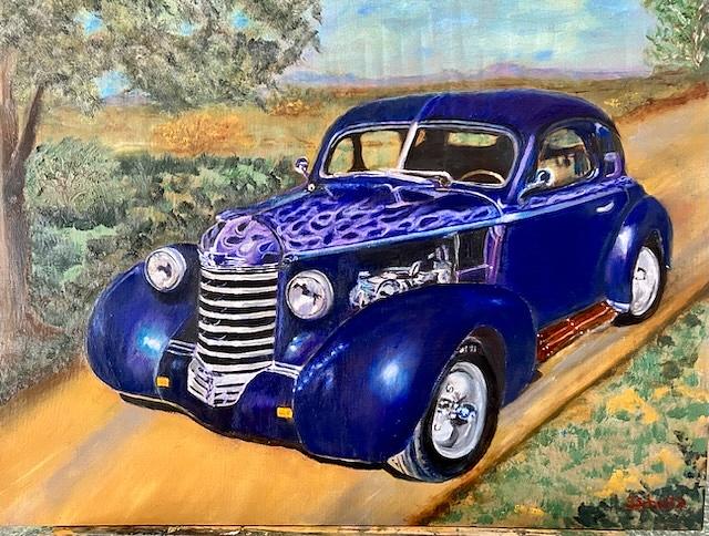 Sweet Ride Painting by Sharon Schultz