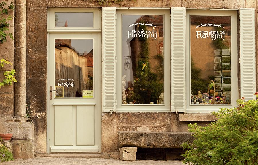 Sweet Shop, Flavigny-sur-Ozerain, Burgundy, France  Photograph by Sarah Howard