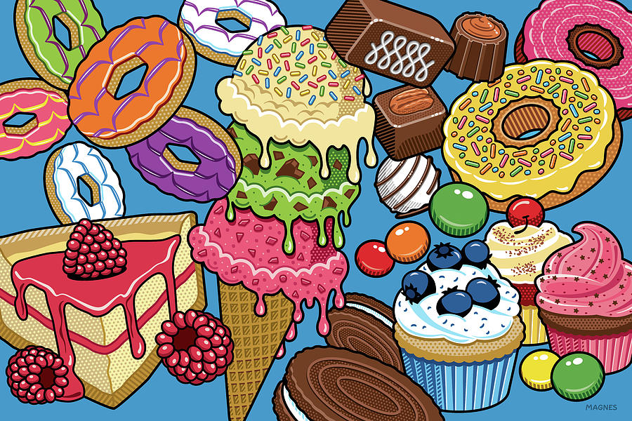 Sweet Tooth Digital Art by Ron Magnes