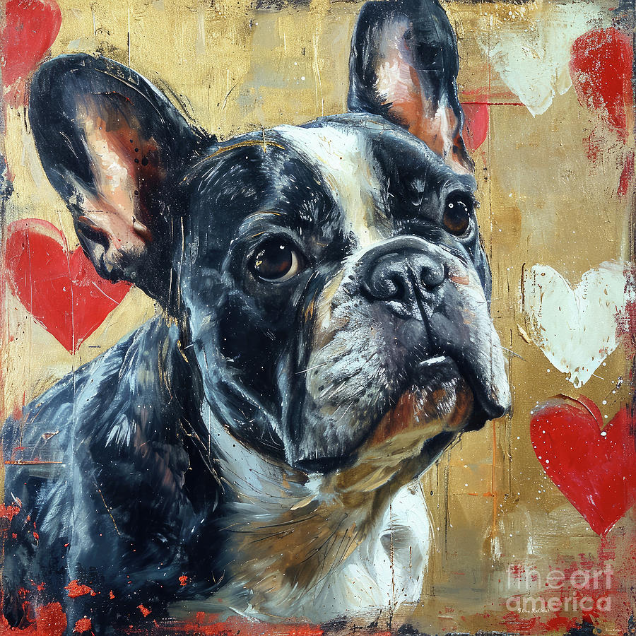 Sweet Valentine Painting by Tina LeCour