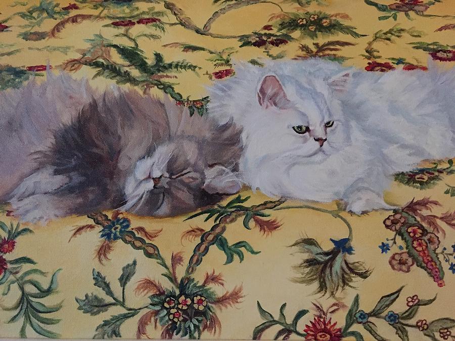Sweethearts Painting by Judy Rixom