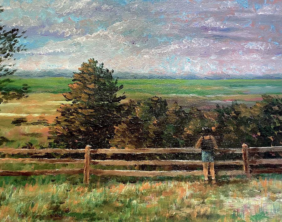 Sweetwater Overlook Painting by Larry Whitler