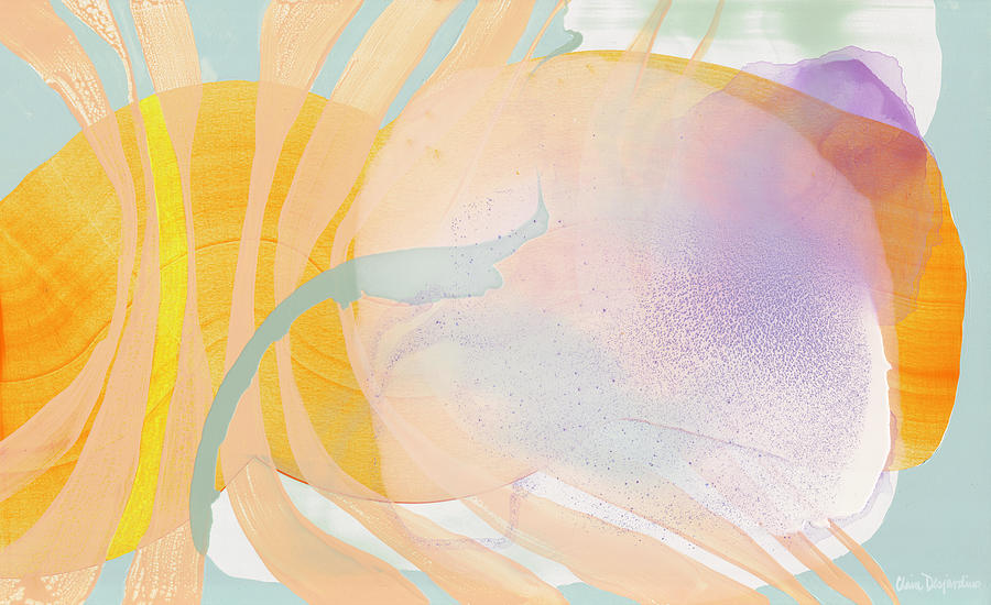 Abstract Painting - Swell of Hope by Claire Desjardins Abstract Painting - Swell of Hope by Claire Desjardins