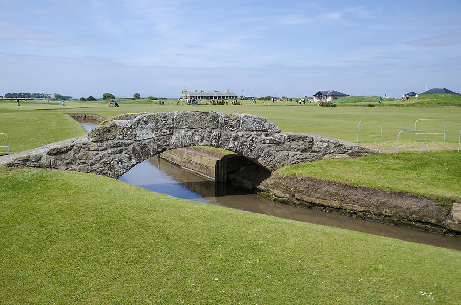 Swilcan Bridge, Old Course, St Andrews Photograph by John Lawson, Belhaven