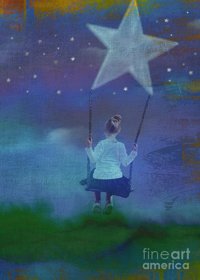 Swing on a Star Digital Art by Priscilla Wolfe - Fine Art America