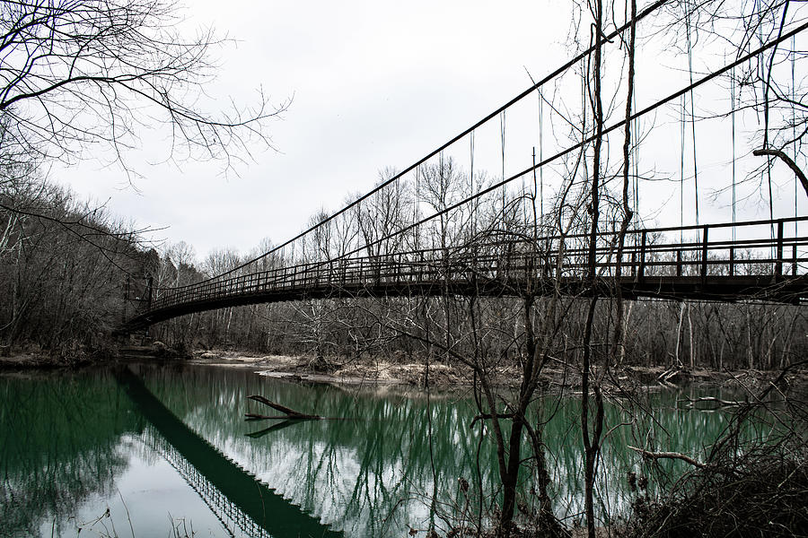 Swinging Bridges Photograph by Lake Therapy