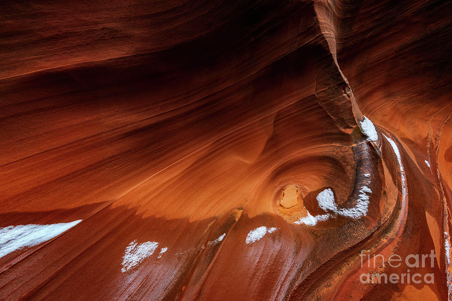 Swirling Sandstone Photograph by Doug Sturgess