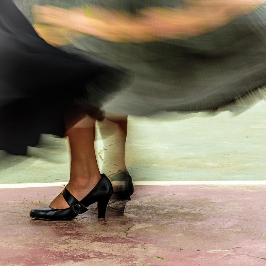 Swirling Skirts And Dancing Shoes Photograph