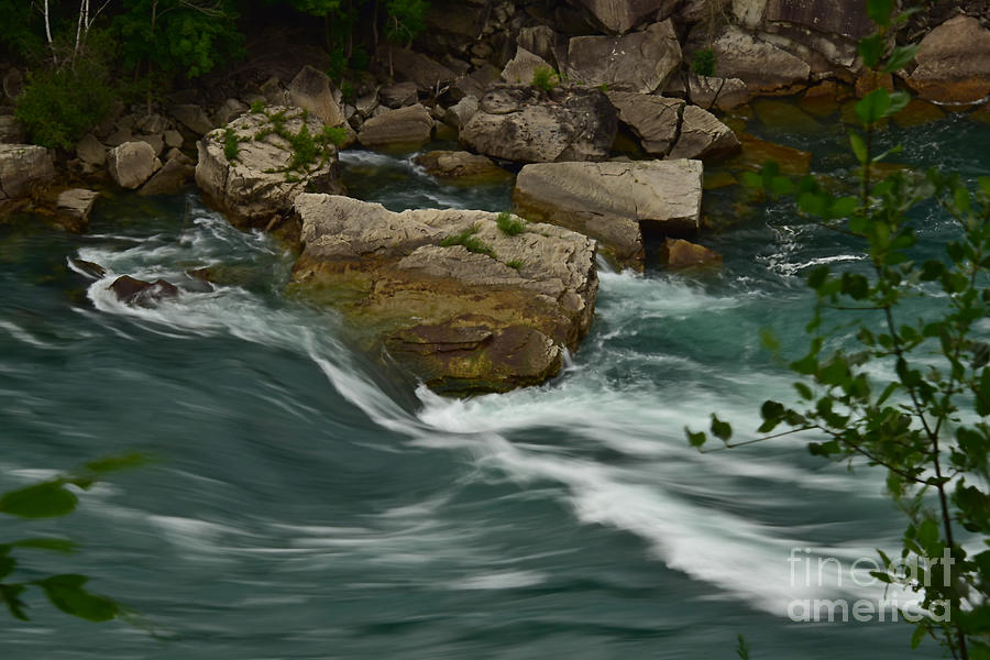 Swirling Waters Of The Lower Niagara River July 13, 2022 Photograph by Sheila Lee