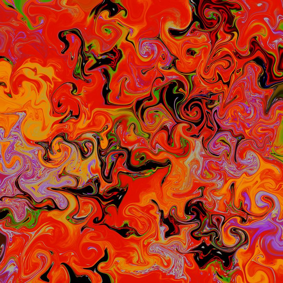 Swirls #11 Painting by Maxim Komissarchik