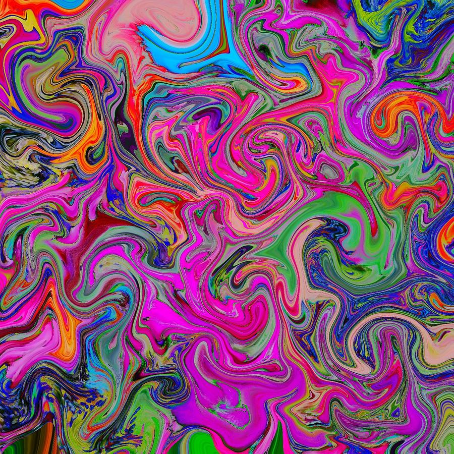 Swirls #16 Painting by Maxim Komissarchik