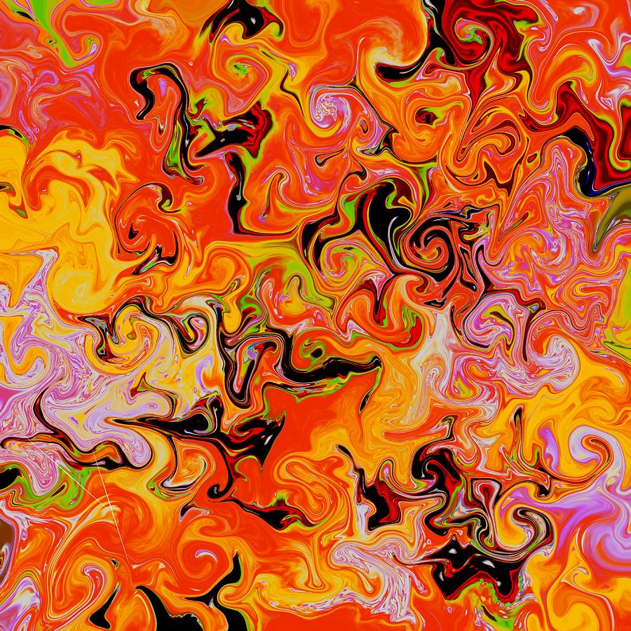 Swirls #9 Painting by Maxim Komissarchik