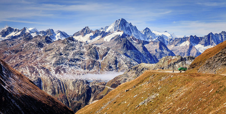 Swiss Alps Photograph by Alexey Stiop