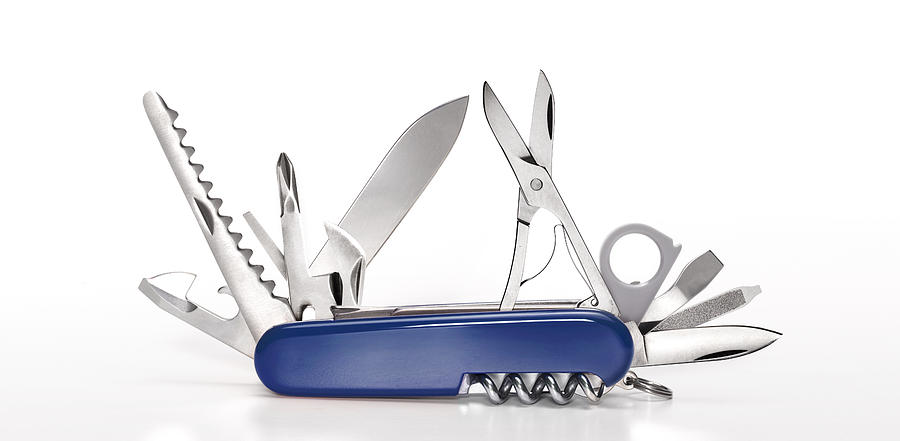 Swiss army knife Photograph by Peter Dazeley