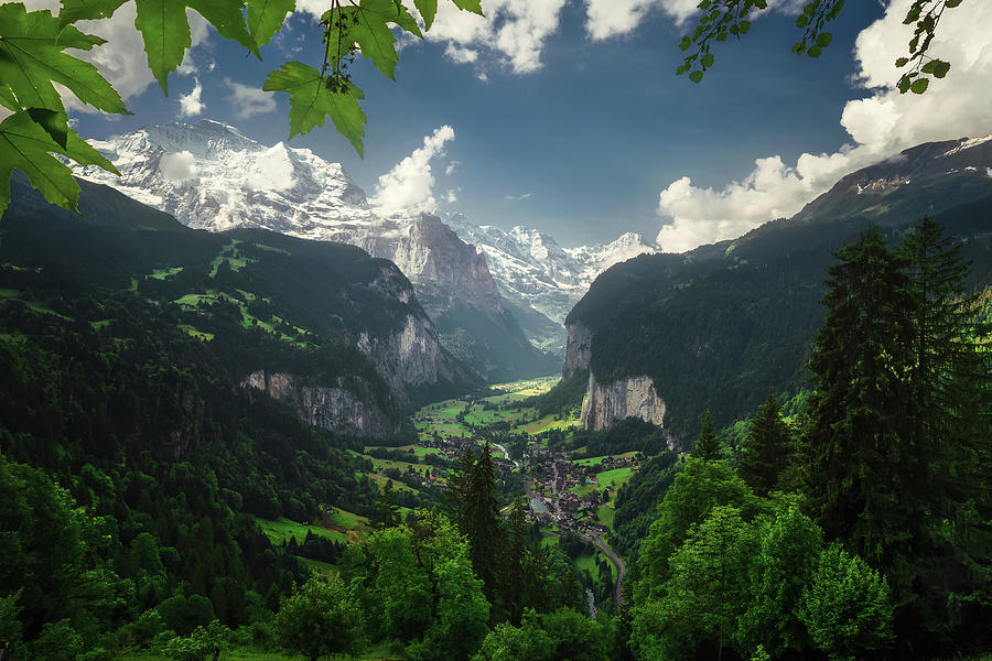 Mountain Photograph - Swiss dreams - Lauterbrunnen, Switzerland by Martin Podt