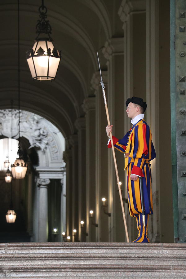 Swiss Guard, Vatican City Photograph by Jim Albritton