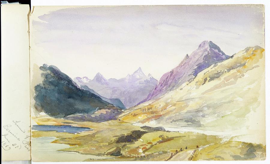 Switzerland  John Singer Sargent Painting