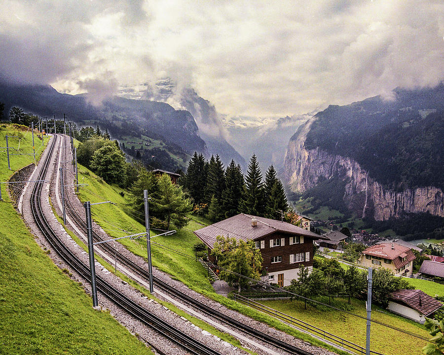 Switzerland Railroad Photograph by Jim Mathis