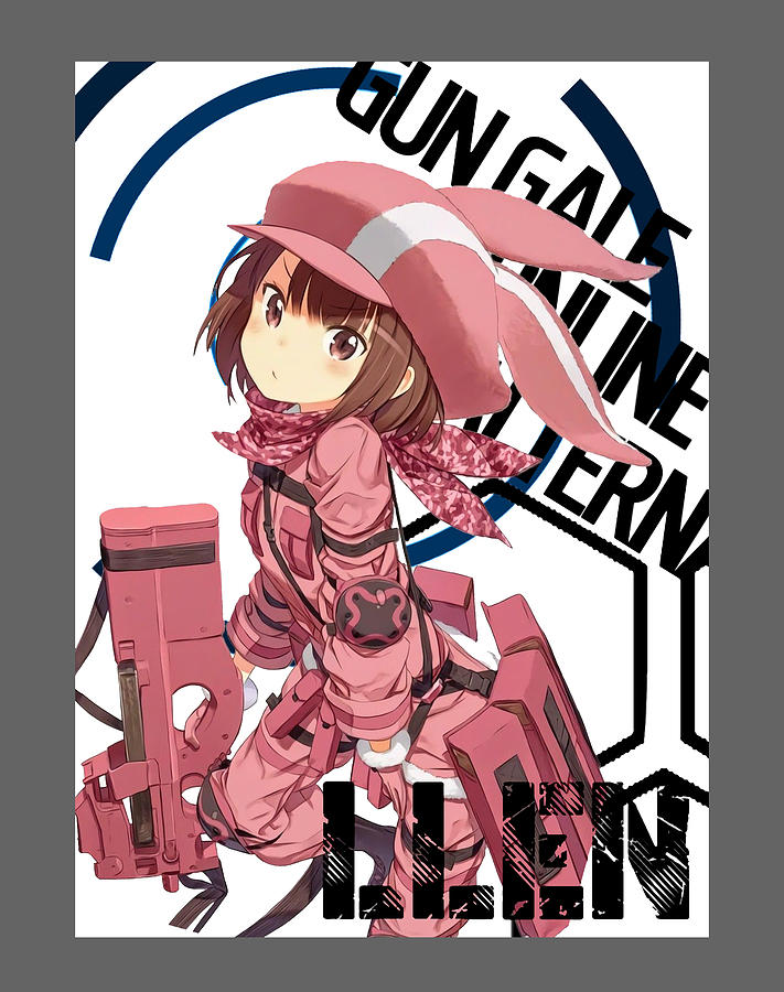 Sword Art Online Gun Gale Alternative 58 Unisex For Men Or W Digital Art By Isabella Hamilton