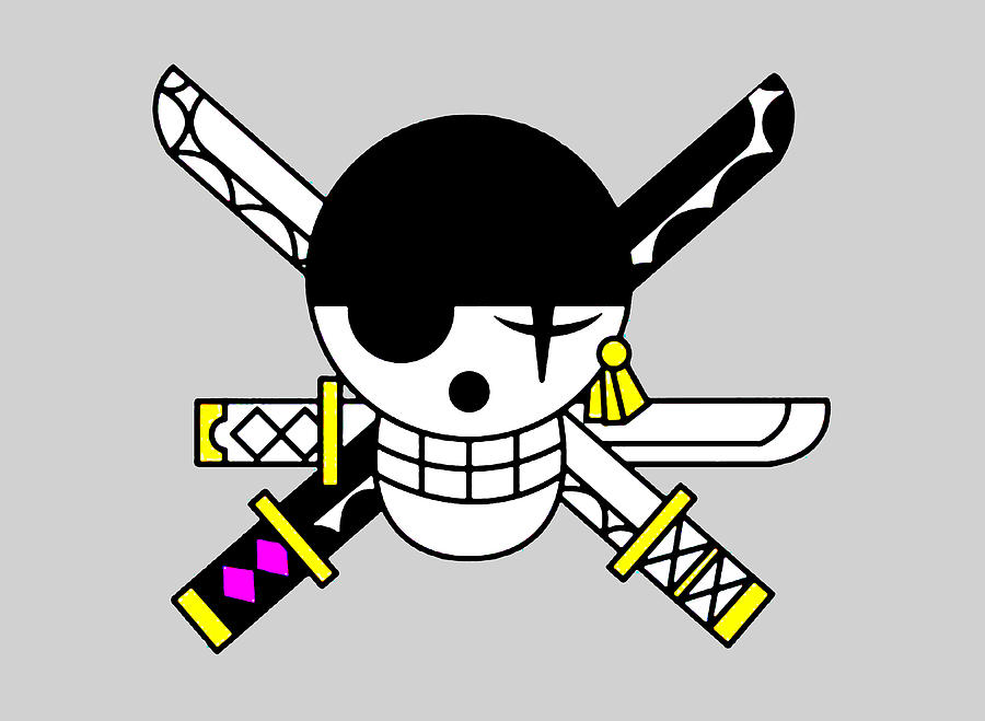 Sword One Piece Logo Digital Art by Olivia Ball - Pixels