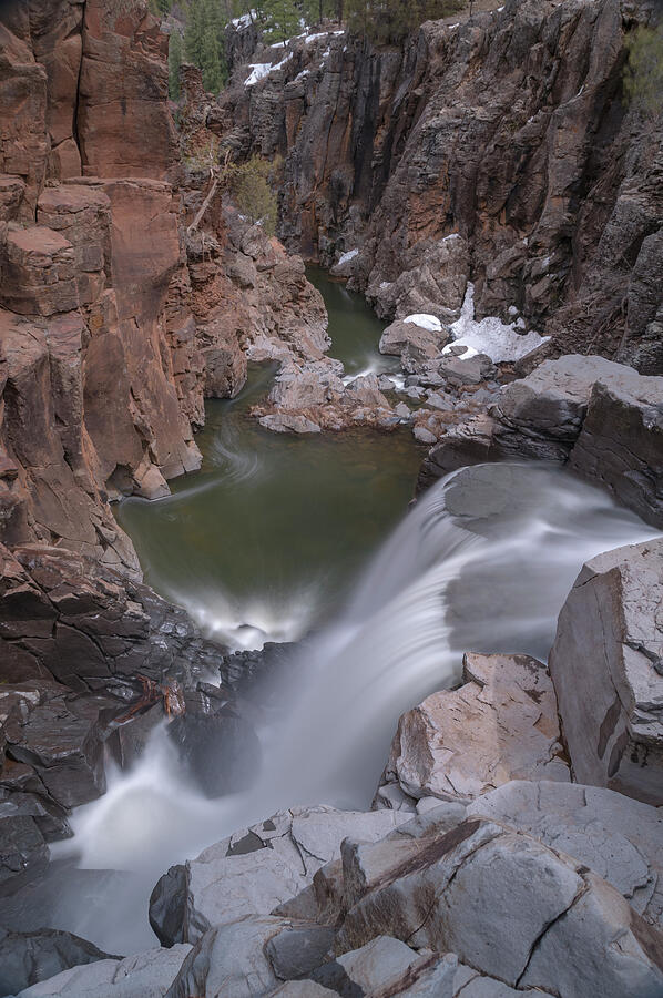 Sycamore Falls Photograph by Justin Recknor - Fine Art America