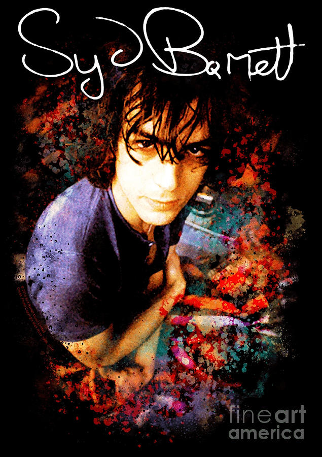 Syd Barrett Digital Art by Brent Knupp | Fine Art America