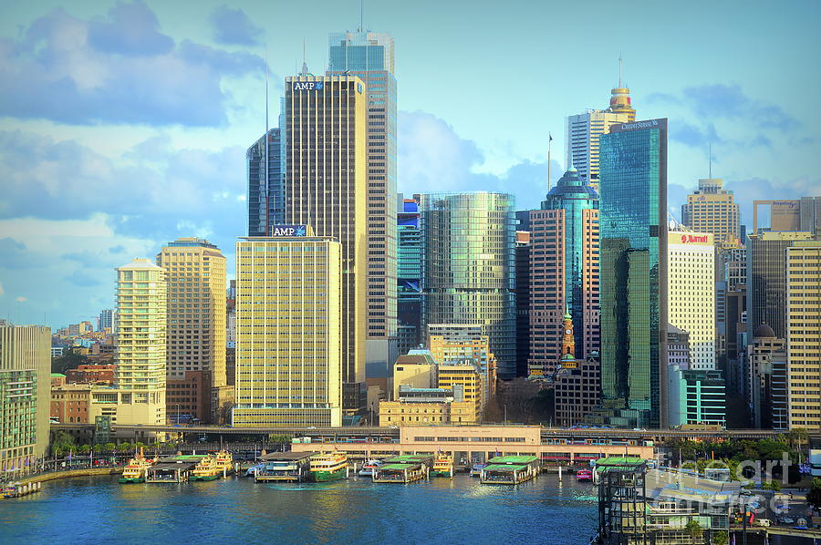 Sydney Australia Cityscape Photograph by Diana Mary Sharpton