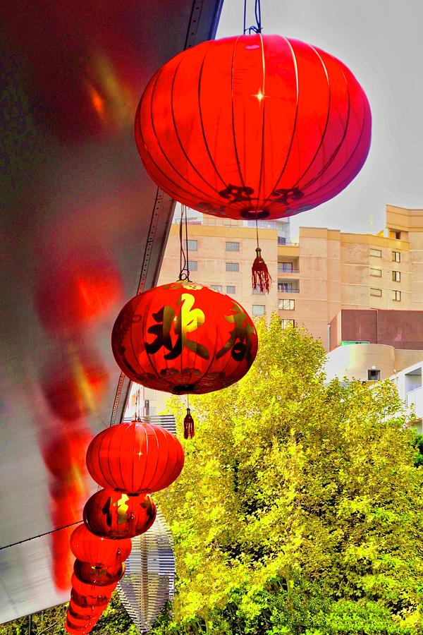 Sydney Chinatown Lanterns Photograph by Kirsten Giving