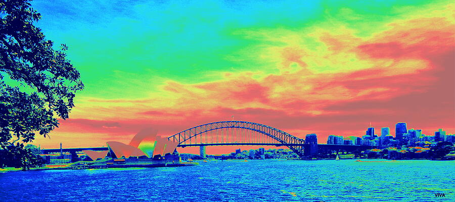 Sydney Harbor-The Icons Photograph by VIVA Anderson