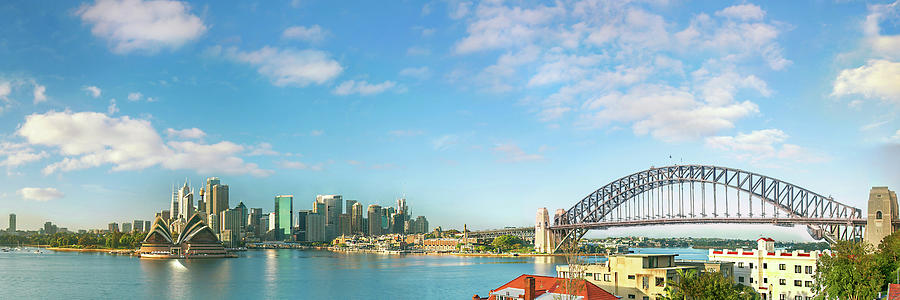 Landscape Photograph - Sydney Harbour View by Az Jackson