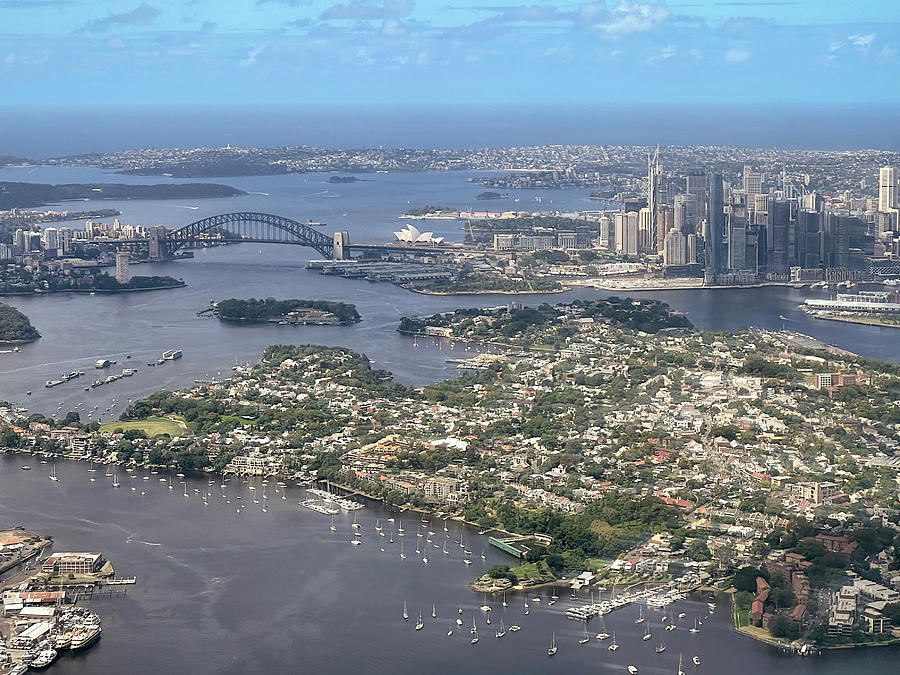 Sydney Harbour View Photograph by Tony Crehan