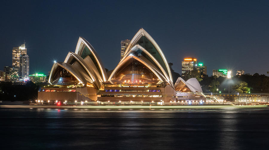 Sydney Opera House At Night Digital Art by Hans Wagemaker - Fine Art ...